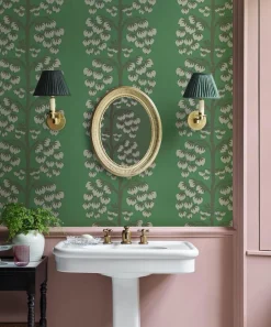 Liberty Interiors Wallpaper|Wallpaper^Berry Tree Wallpaper in Jade