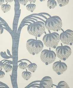 Liberty Interiors Wallpaper|Wallpaper^Berry Tree Wallpaper in Lapis