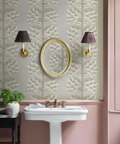 Liberty Interiors Wallpaper|Wallpaper^Berry Tree Wallpaper in Pewter