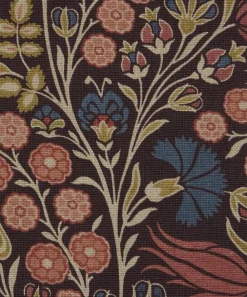 Liberty Interiors Furnishing Fabrics^Berry Vine Linen in Dragonfly