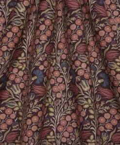 Liberty Interiors Furnishing Fabrics^Berry Vine Linen in Dragonfly