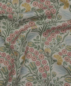Liberty Interiors Furnishing Fabrics|Furnishing Fabrics^Berry Vine Linen in Lichen