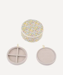 Bon Dep Storage|Bathroom^Betsy Ann Tana Lawn™ Cotton Round Jewellery Box