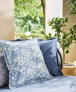 Liberty Interiors Furnishing Fabrics^Betsy Bloom Easton in Lapis – Outdoor