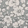 Liberty Interiors Furnishing Fabrics^Betsy Bloom Easton in Pewter – Outdoor
