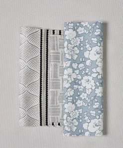 Liberty Interiors Furnishing Fabrics^Betsy Bloom Easton in Pewter – Outdoor