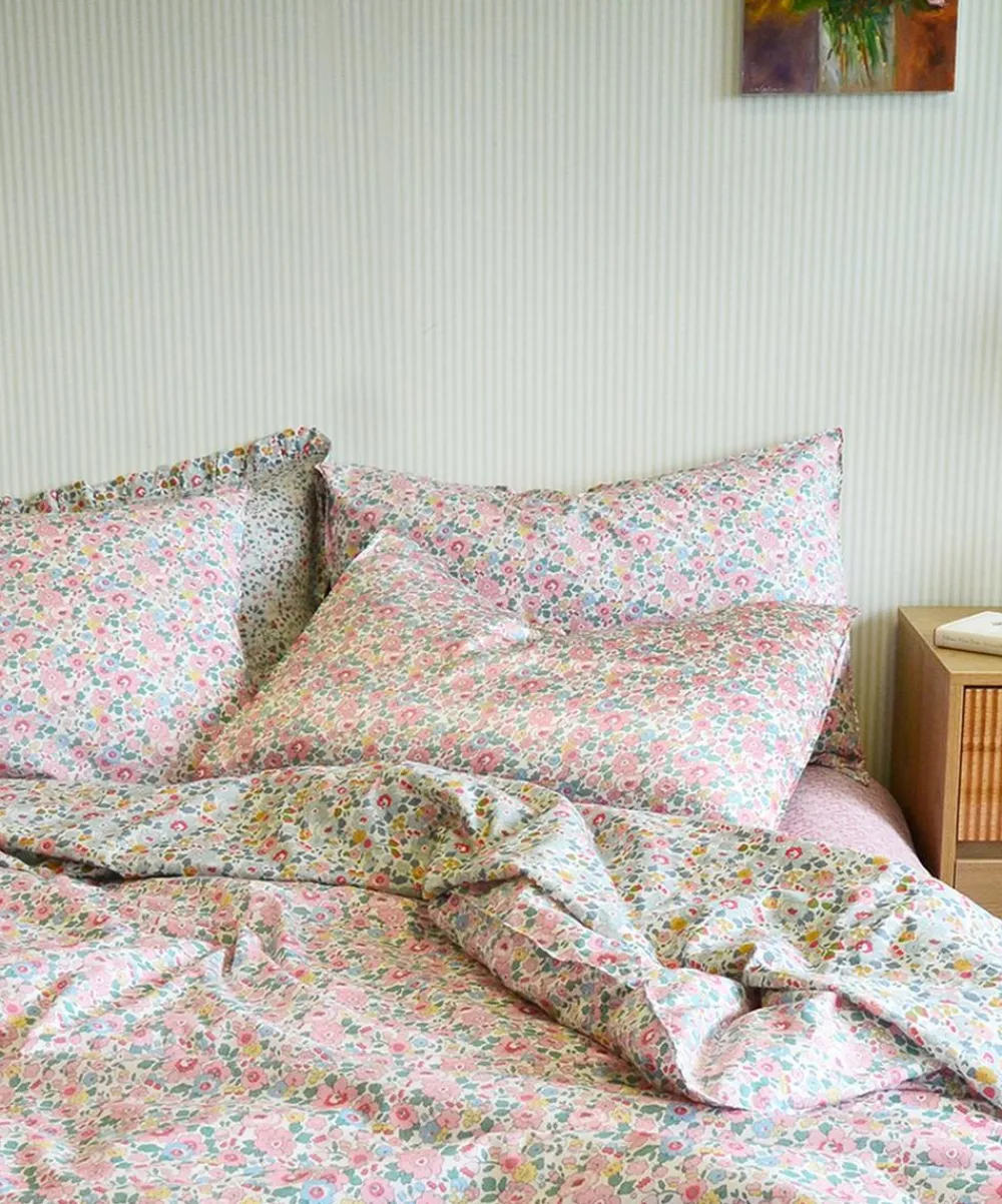 Coco & Wolf Bedding^Betsy Candy Floss Double Duvet Cover Set