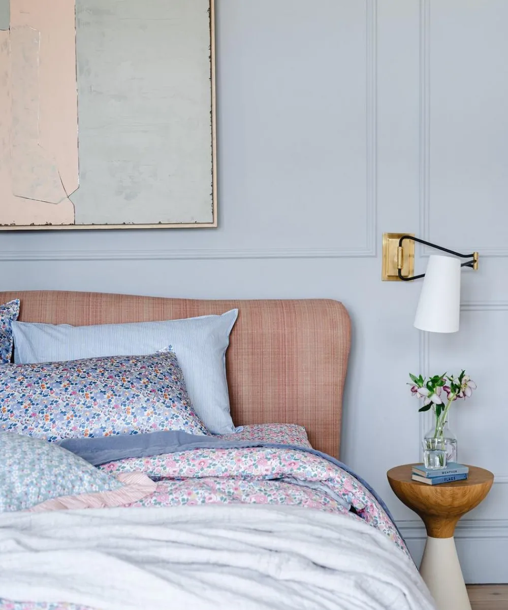 Coco & Wolf Bedding^Betsy Candy Floss King Flat Sheet