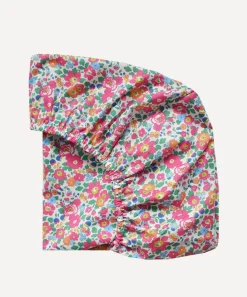 Coco & Wolf Bedding^Betsy Deep Pink Cot Fitted Sheet