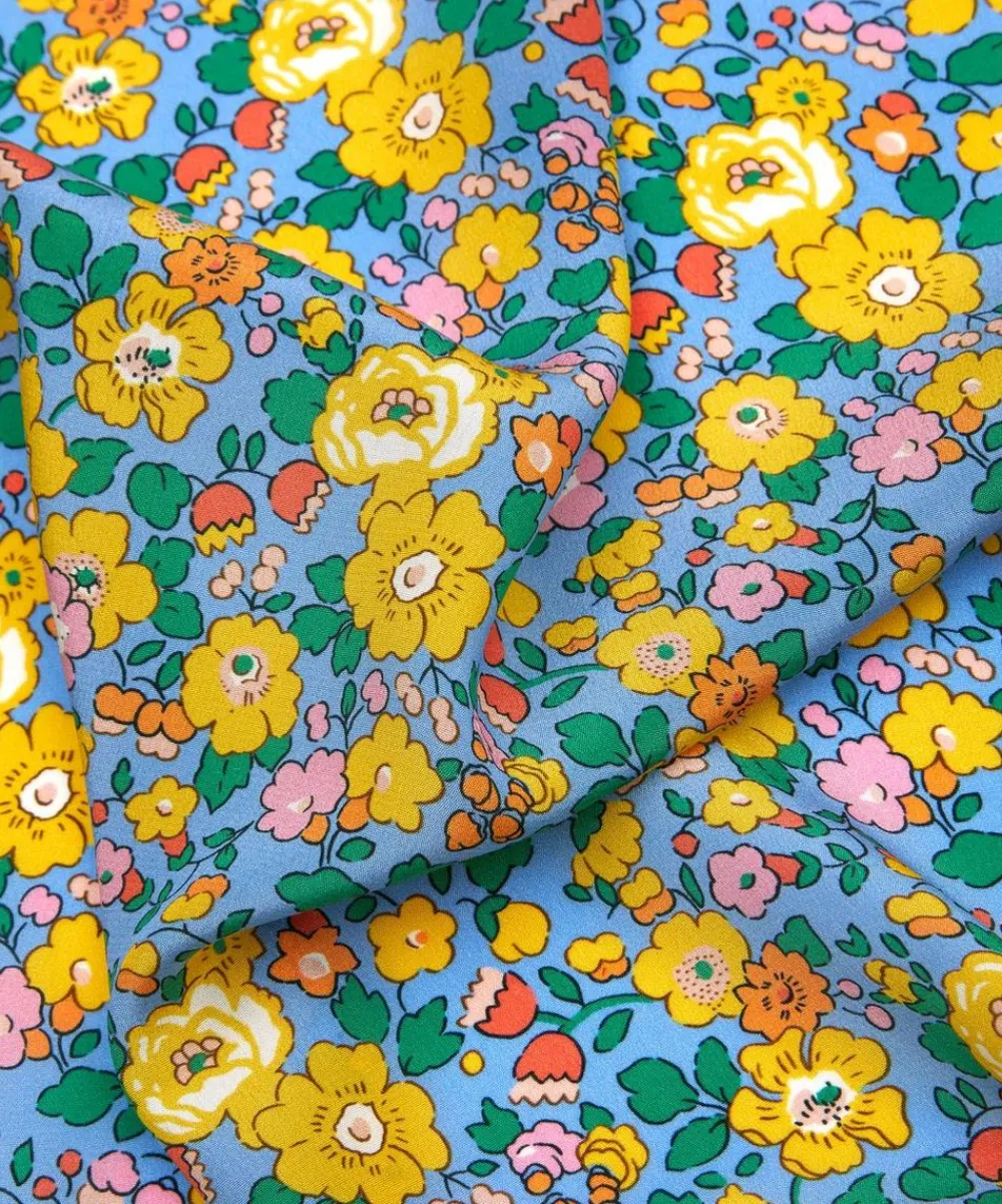 Liberty Fabrics Classic Silks|Crepe De Chine^Betsy Field Crepe de Chine