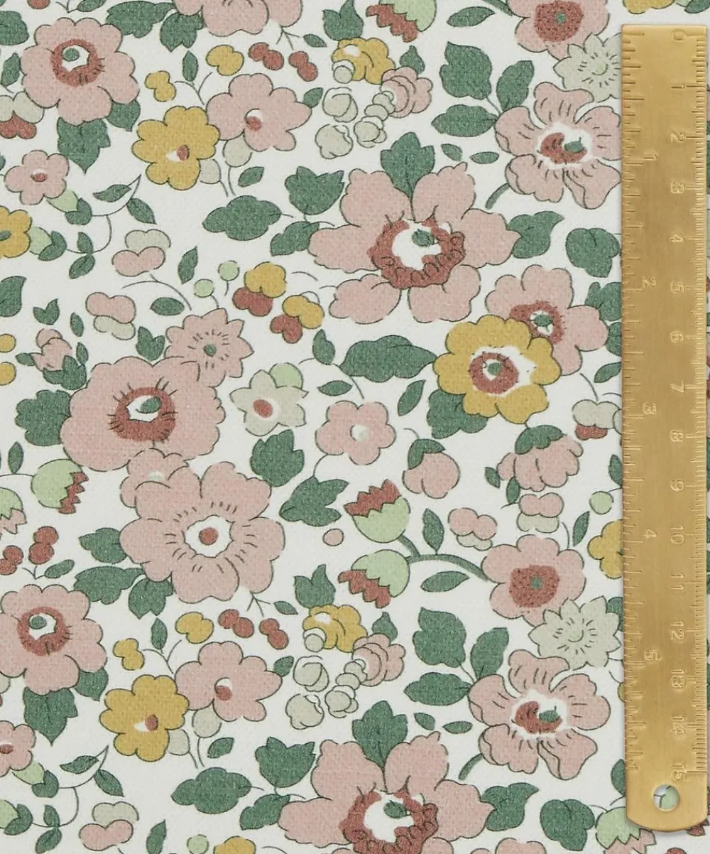Liberty Interiors Furnishing Fabrics^Betsy Flora Cotton in Slipper