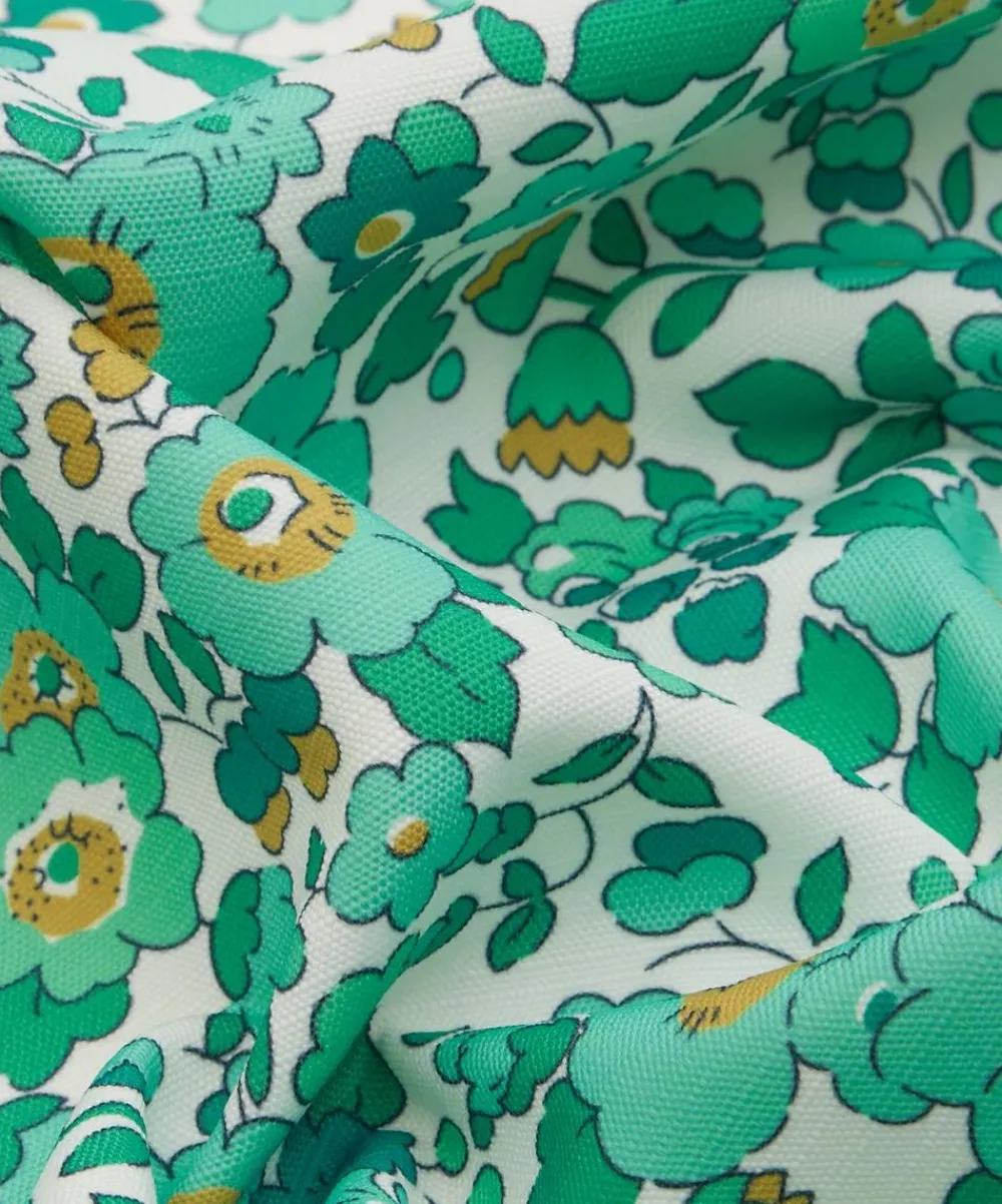 Liberty Interiors Furnishing Fabrics^Betsy Flora Easton in Jade – Outdoor