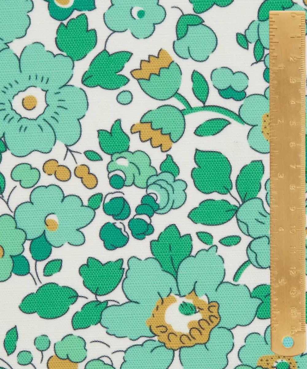 Liberty Interiors Furnishing Fabrics^Betsy Flora Easton in Jade – Outdoor