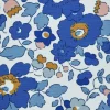 Liberty Interiors Furnishing Fabrics^Betsy Flora Easton in Lapis – Outdoor