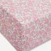 Liberty Bedding|Bedroom^Betsy Pink Tana Lawn™ Super King Fitted Sheet