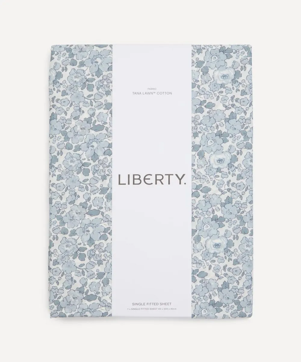 Liberty Bedding|Bedroom^Betsy Tana Lawn™ Cotton Single Fitted Sheet
