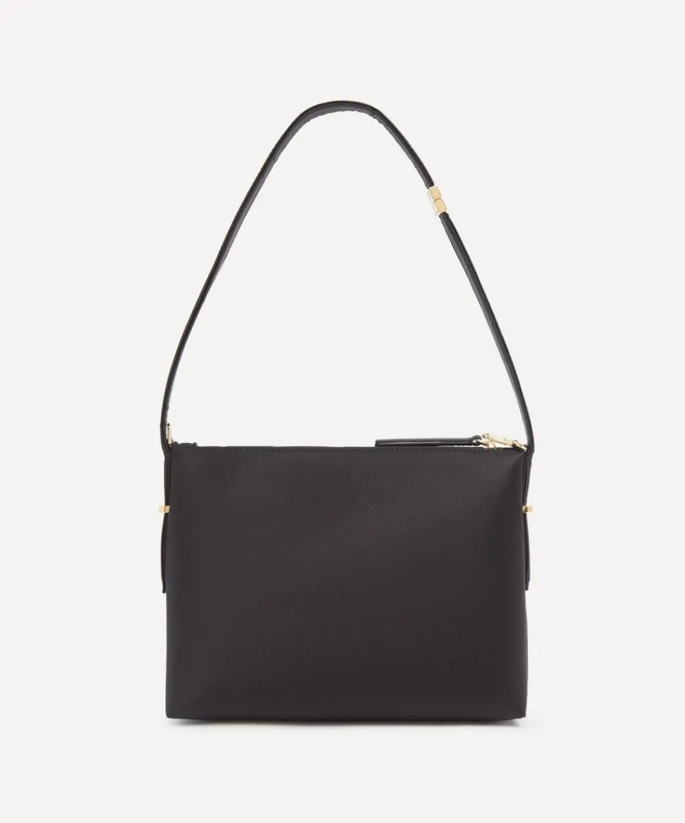 Toteme Bags^Bevel Satin Wristlet Bag