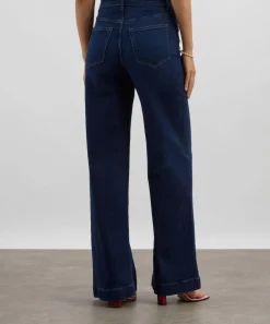 Reformation Jeans^Bex Super Stretch High-Rise Wide-Leg Jeans