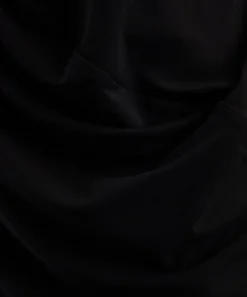 Issey Miyake Tops^Black DRAPE JERSEY-56 Top