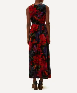 FARM Rio Dresses^Black Flower Season Maxi-Dress