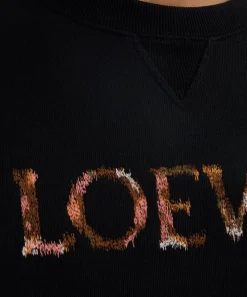 Loewe Knitwear & Sweats^Black Sweatshirt