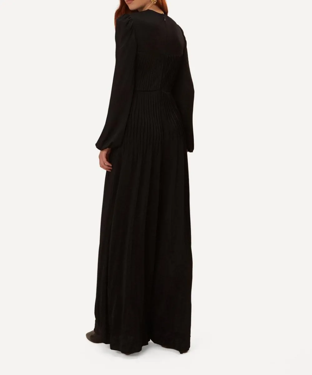 FARM Rio Dresses^Black Long Sleeve Knot Jumpsuit