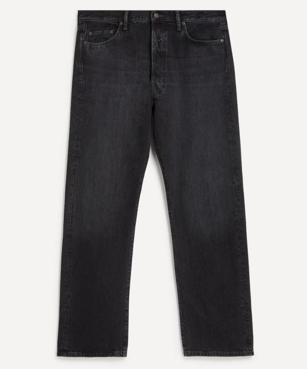 Acne Studios Jeans^Black Loose-Fit 1999M Jeans