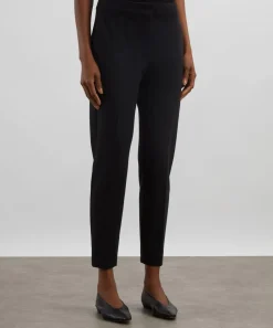 Max Mara Trousers & Shorts^Black Pegno Slim-Fit Trousers