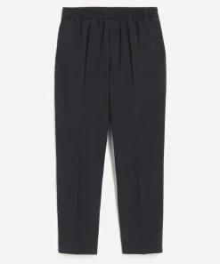 A.P.C. Trousers^Black Pieter Sporty Cotton Trousers