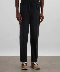 A.P.C. Trousers^Black Pieter Sporty Cotton Trousers