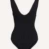 Hunza G Swimwear^Black Sadie Swimsuit