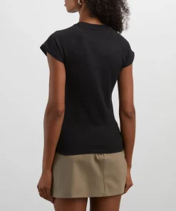 Loewe Tops^Black Small Fit T-Shirt