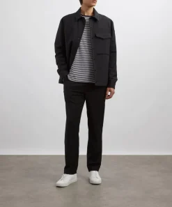 Moncler Coats & Jackets^Black Vautisse Technical Shirt Jacket