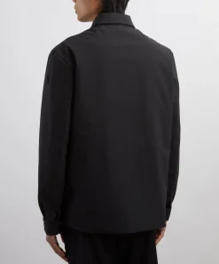 Moncler Coats & Jackets^Black Vautisse Technical Shirt Jacket