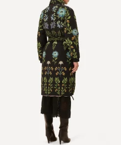 FARM Rio Coats & Jackets^Black Winter Garden Reversible Maxi Puffer Jacket