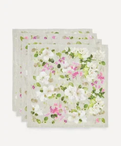 Tessitura Toscana Telerie Tableware^Blossom Cotton Napkins Set of 4