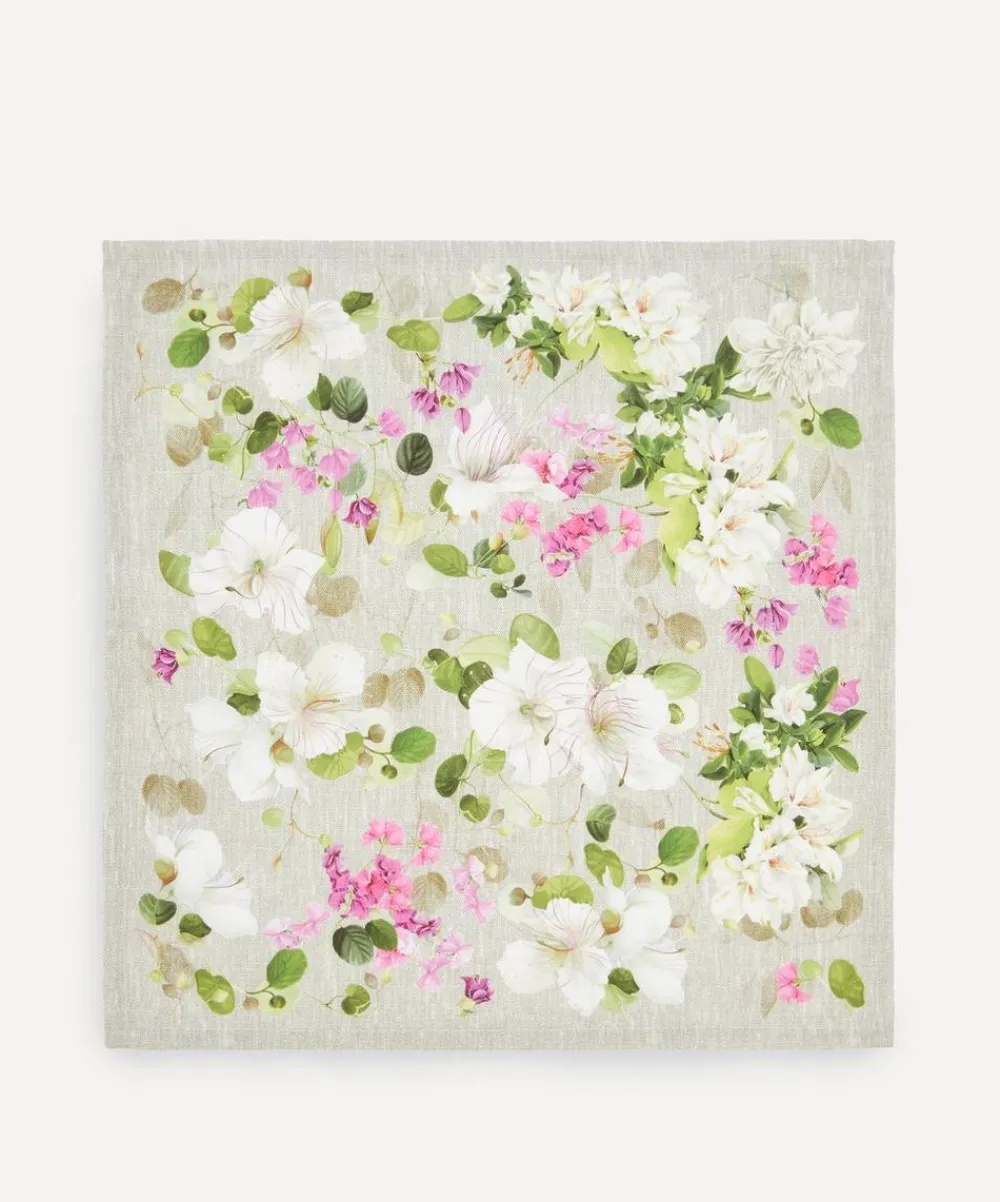 Tessitura Toscana Telerie Tableware^Blossom Cotton Napkins Set of 4