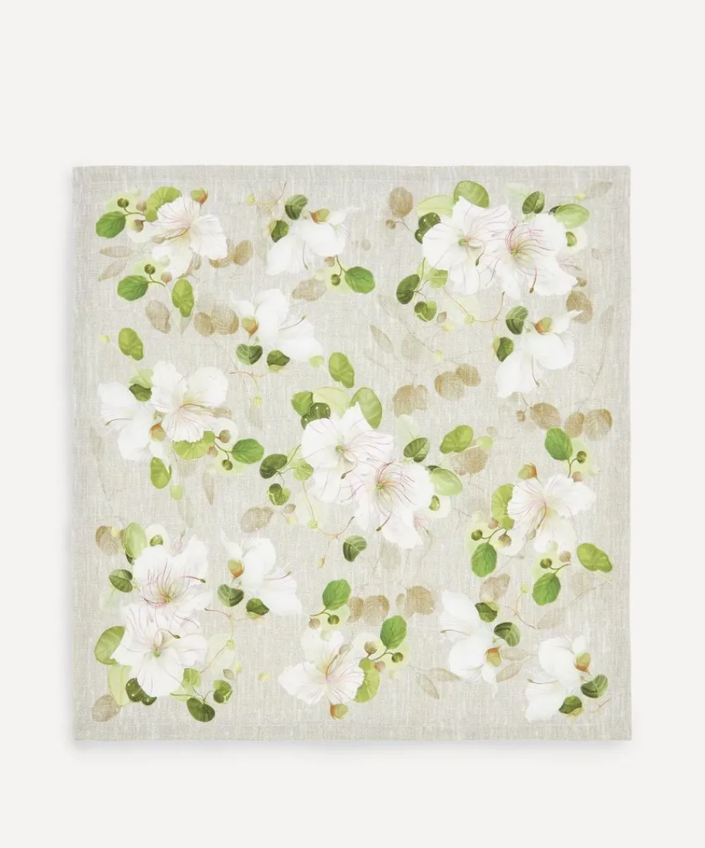 Tessitura Toscana Telerie Tableware^Blossom Cotton Napkins Set of 4