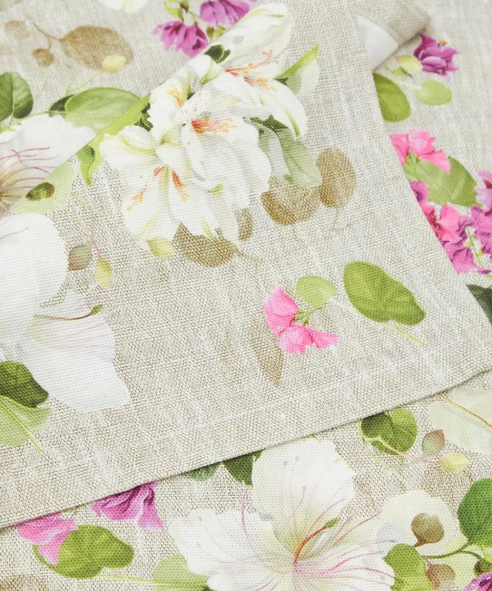 Tessitura Toscana Telerie Tableware^Blossom Cotton Napkins Set of 4