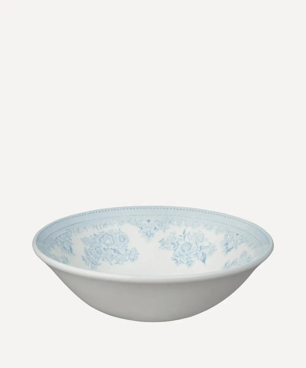 Burleigh Tableware^Blue Asiatic Pheasants Cereal Bowl Set of 4