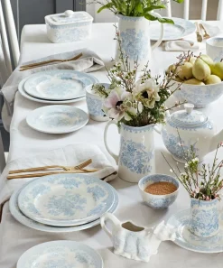 Burleigh Tableware^Blue Asiatic Pheasants 17cm Plate Set of 4