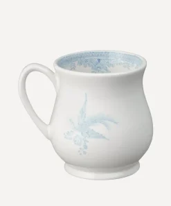 Burleigh Mugs^Blue Asiatic Pheasants Sandringham Half Pint Mug