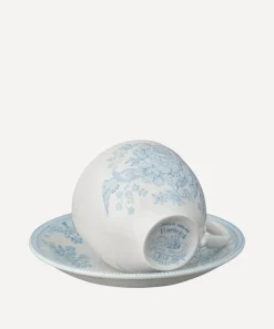 Burleigh Mugs^Blue Asiatic Pheasants Teacup Set
