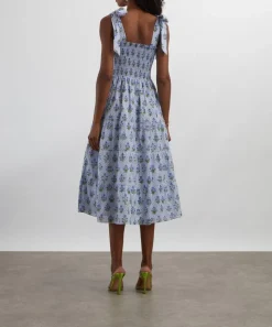 Hill House Home Dresses^Blue Block Print Ribbon Ellie Nap Dress