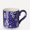 Burleigh Mugs^Blue Calico Half Pint Mug