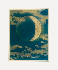 John Derian Stationery And Games^Blue Crescent Moon Oblong Tray