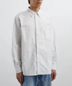Adsum Shirts^Blue Stripe Premium Oxford Button Down Shirt