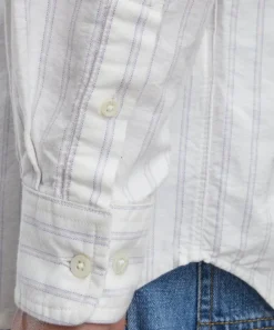 Adsum Shirts^Blue Stripe Premium Oxford Button Down Shirt