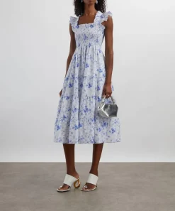 Hill House Home Dresses^Blue Sweet Peas Ellie Nap Dress