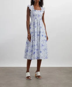 Hill House Home Dresses^Blue Sweet Peas Ellie Nap Dress
